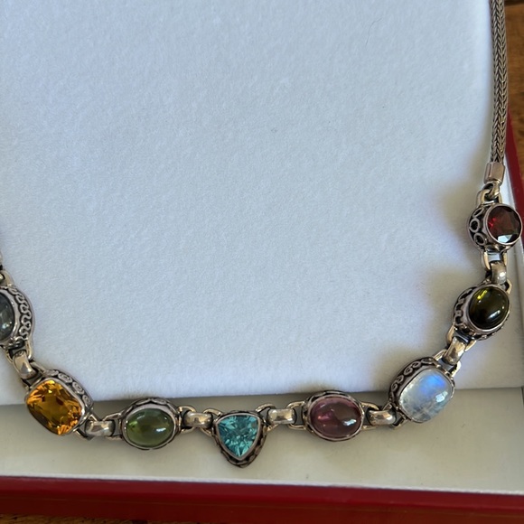 Silver Gem Necklace - Picture 7 of 7